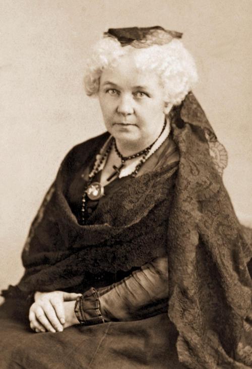 zora-zen:  druganaut:  blackgirlshit:  girlebony:  intersectionalism:   Elizabeth Cady Stanton, 1815-1902 (Social activist, abolitionist, author) “What will we and our daughters suffer if these degraded black men are allowed to have the rights that