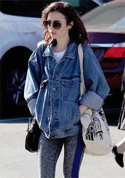 dailylilycollins:  Lily Collins   seen leaving a supermarket in West Hollywood on January 26th 2017