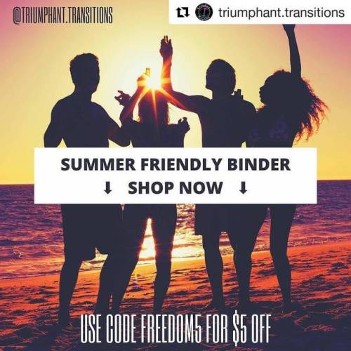 dmnsqrl:#Repost @triumphant.transitions (@get_repost)・・・New summer friendly binder available for a l