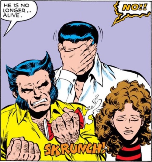 Wolverine, Colossus and Kitty Pryde by John Romita Jr and Chris Claremont - X-Men Annual #4 - Novemb