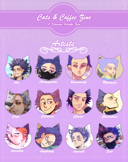 bnhashinsou-zine:   Hey cool cats!   We couldn’t be more excited to announce our hot cup of co