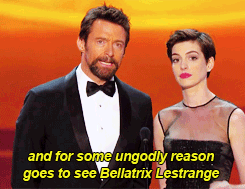 annehathawayworld:Les Misérables in more 2013 movie terms by Hugh Jackman & Anne Hathaway…