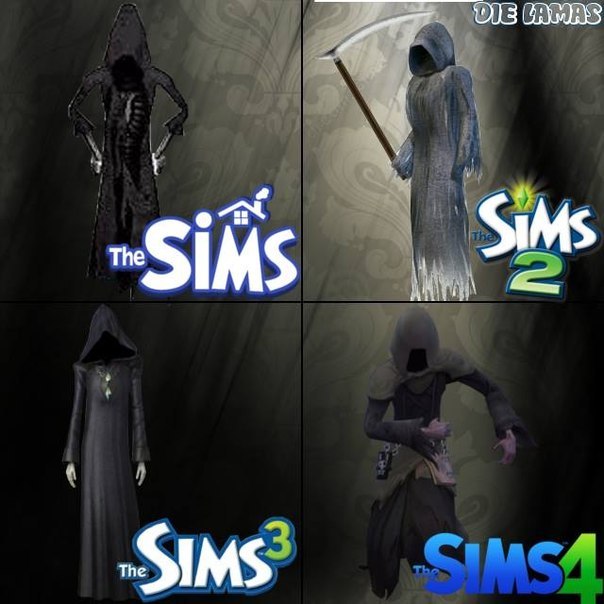 The Sims 4 Blogger • simnationblog: The Grim Reaper through the Sims...