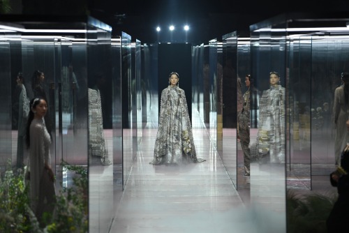 Du Juan in Fendi Couture Spring/Summer 2021