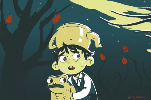 glooptastic: 3 Over the Garden Wall prints that I sold at Anime California! :D I intended to make ea