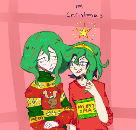 anthraxcakemix:  &ldquo;maki chan the present under the tree is me wait where