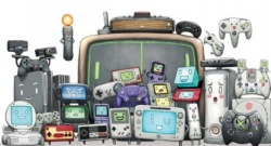 niknak79:  Video game consoles family portrait