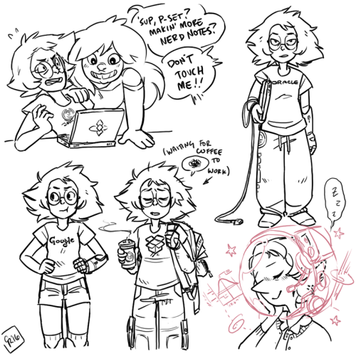 Sex c-rowlesdraws:  college AU doodle sheet: pictures