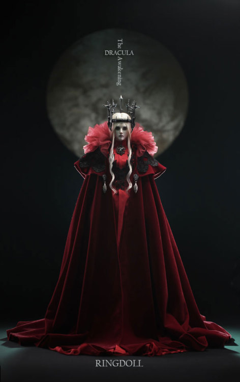 ringdoll:  New release of Ringdoll–Dracula.Dracula is a limited edition with unique style, can be purchased from Feburary 14th, 2015 to May 14th, 2015.This edition will be discontinued when limited purchased time ends but the basic doll(without make-up)