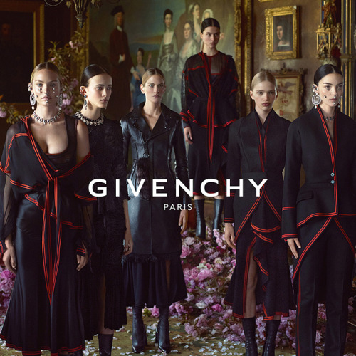 Givenchy FW 15.16 Campaign by Mert &amp; Marcus and styled by Carine RoitfeldModels: D