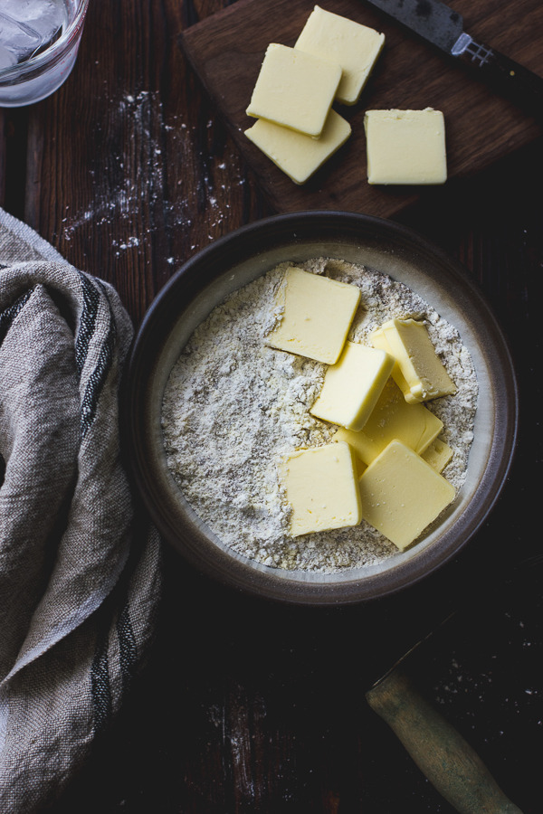 sweetoothgirl:  Pumpkin Buttermilk Pie with a Crème Fraîche Swirl {Gluten-Free}
