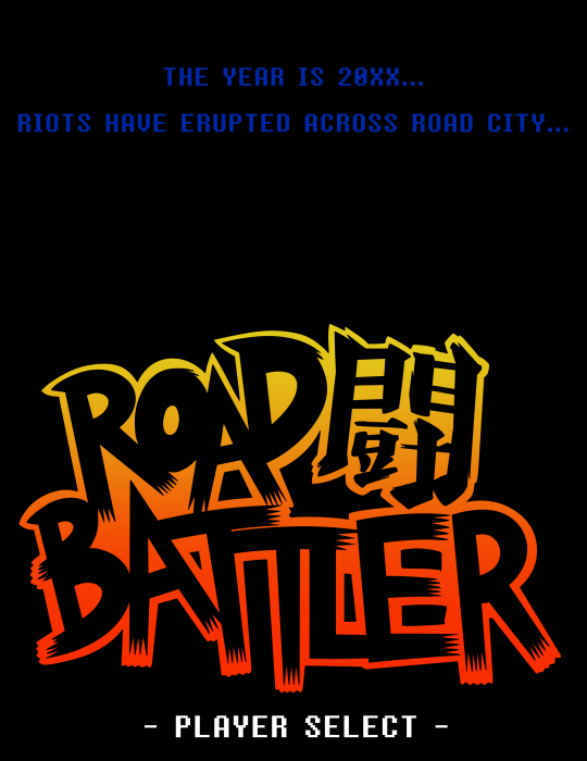 This still has nothing to do with a new Road Battler comic. I just wanted to play