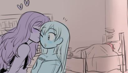 some lil chibi scenes from a very enjoyable college!au fanfic ifinally stumbled upon last night huhuhu///;;;///;/;/;/;/      