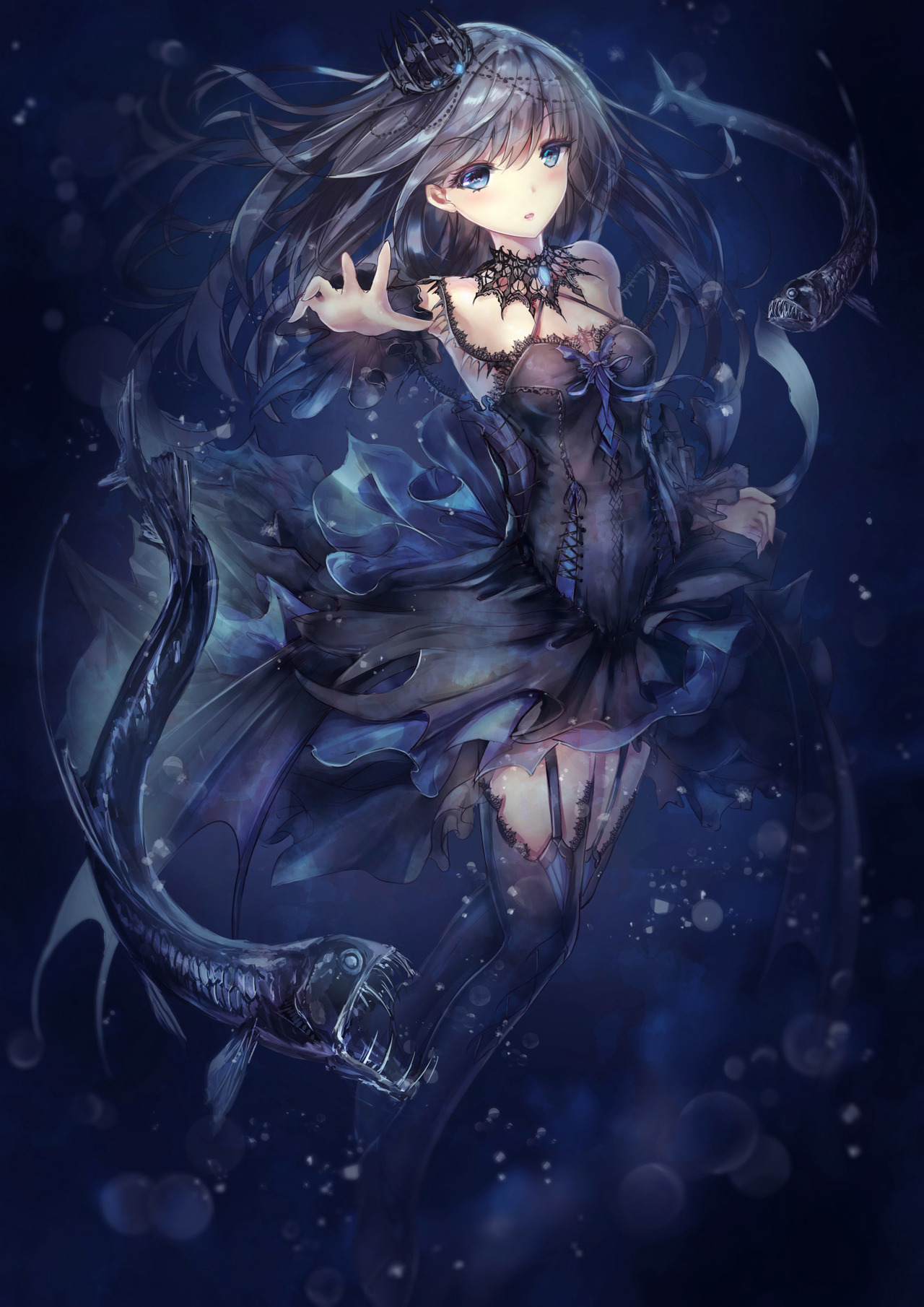 Gothic anime girl by ElmerTFTG on DeviantArt