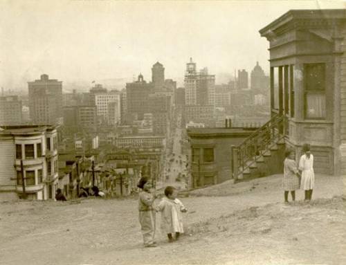 the1920sinpictures:  1920 Telegraph Hill,