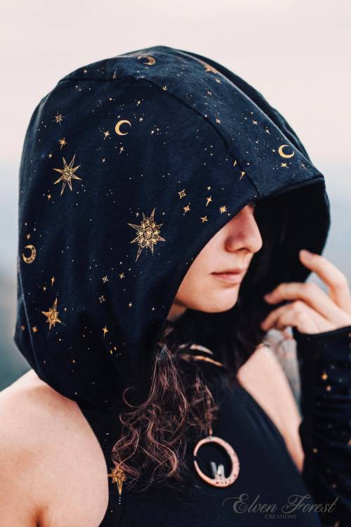 sosuperawesome: Celestial Bellbottoms, Dust Mask Hooded Top and DressElven Forest on Etsy