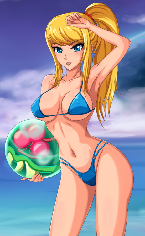 Porn photo hentailoot:  Samus 01