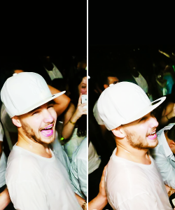 itszaynmallik-blog:  Liam at Funky Buddha Club. (April 16th, 2014) 