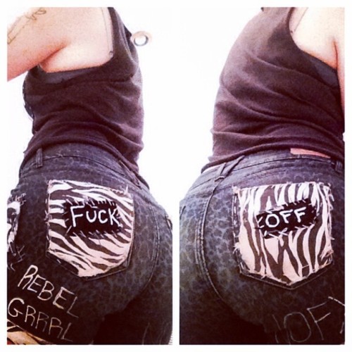 Porn photo queer-punk:  #Punk #Punx #fuckoff #nofx #rebelgrrrl