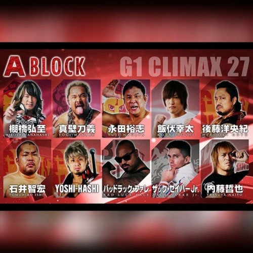 It&rsquo;s bout to be that time of the year again!The G1 CLMAX 27 Blocks are set