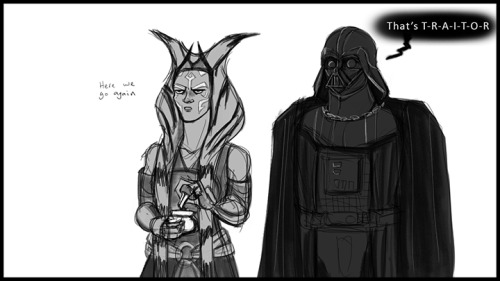 captainreverie:Meanwhile, a few systems away from our motley crew, Ahsoka Tano was attempting to buy