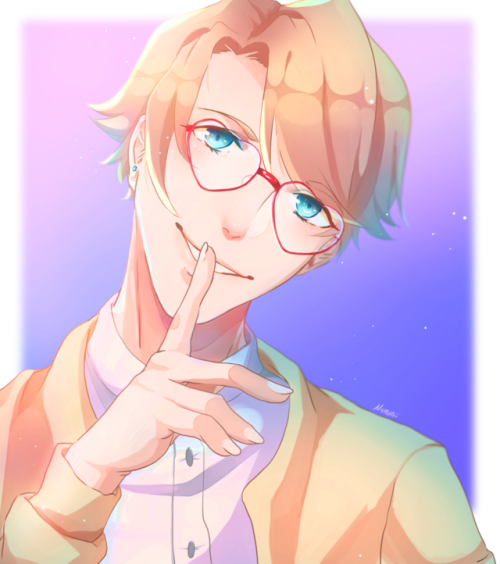 Commission of Kazu in glasses for @  korytakenouchi (instagram) ~[commission info]