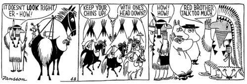 Moomin Goes Wild West # 48