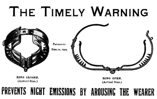 The Timely WarningInvented by Dr. E. B. Foote in 1905, &ldquo;The Timely Warning&rdquo; was a device