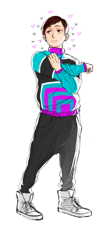 gayandasleep: I thought some people might enjoy ennoshita in harem pants which im getting rid of in 