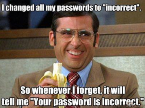 Incorrect Password