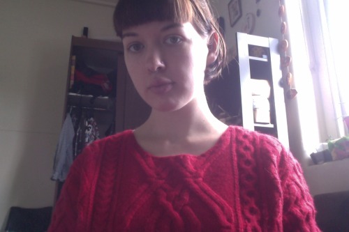 Would cherry docs clash with this bright red jumper y/n
