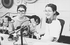 shinwooed:  yeah, guys, you’re on camera (◎ヮ◎) 