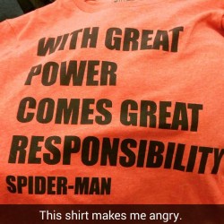 daily-superheroes:  This shirt makes me angry…http://daily-superheroes.tumblr.com/