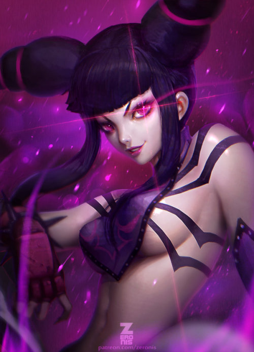 hentaicurves:  Juri SF Portrait by ZeroNis