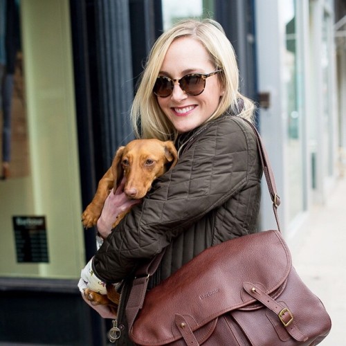 kellyinthecity: Talking about change on the blog, and how great this #barbour bag is! (Link in profi