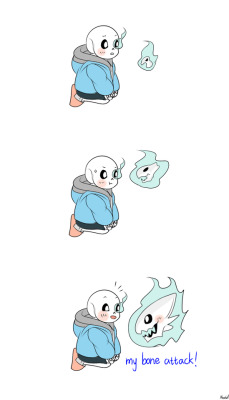 riceflowerrabbit: mooncatyao:   [Practice-2] Grillby &amp; little Sans &lt;First part&gt;(Previous)/(NEXT)[GLS timeline]​   Sooo cute 