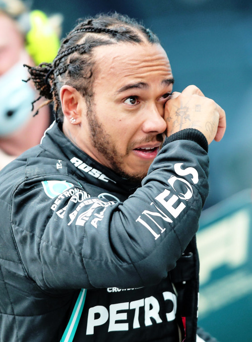 goalkepa:LEWIS HAMILTON celebrates winning the race and the 7th world championship after the Turkish