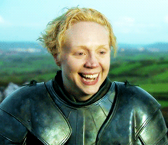  Game of Thrones: Ice and Fire: A Foreshadowing | Gwendoline Christie being adorable