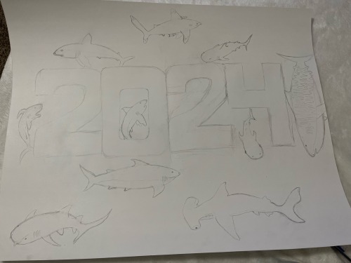 So Ive Been Really Wanting To Make A Prayer Board, This Is The Beginning Of It :) I Absolutely LOVE Sharks