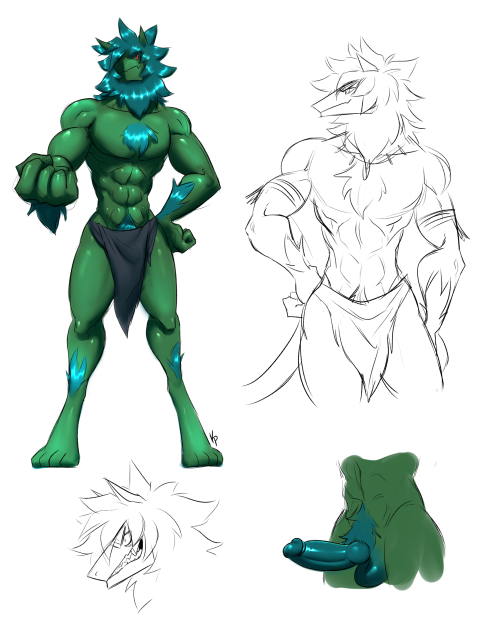 kpnsfw:Pending monster design plus shading adult photos