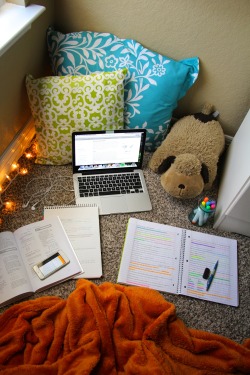studyinterest:  I decided to create a little studying corner today☺︎ Thank you so much for 600  followers! Message me and let me know how your summer studying is coming along!