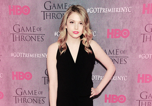 jemmasmmns:   Hannah Murray attends the “Game Of Thrones” Season 4 New York premiere at Avery Fisher Hall, Lincoln Center on March 18, 2014 in New York City. 