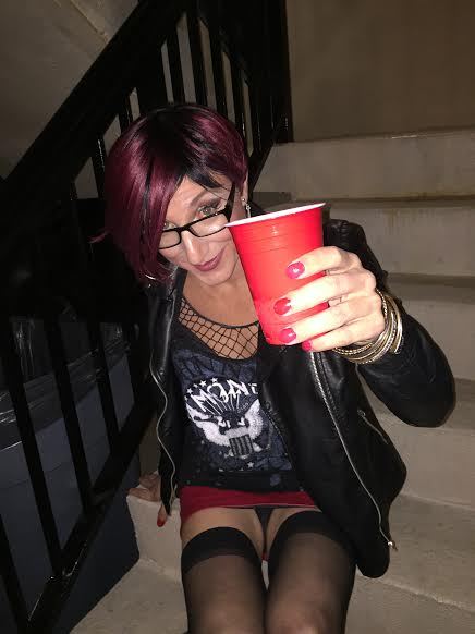 crossdressingtips:  The Infamous After Party Crotch Shot Collection Starring Adriana Moretti 