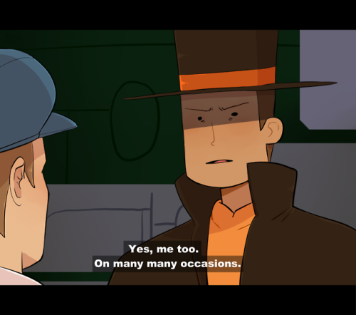 When I saw this post I told myself : “Ok let’s go draw a stupid layton in a shitty comic