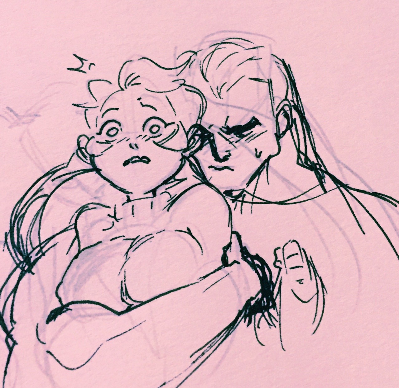 lokiratempegkbisadosa:  Few weeks old doodle of these cuties, idk y everytime i quick