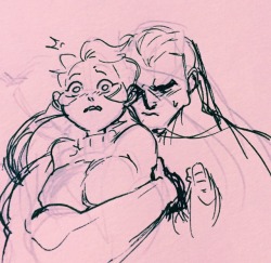 Lokiratempegkbisadosa:  Few Weeks Old Doodle Of These Cuties, Idk Y Everytime I Quick