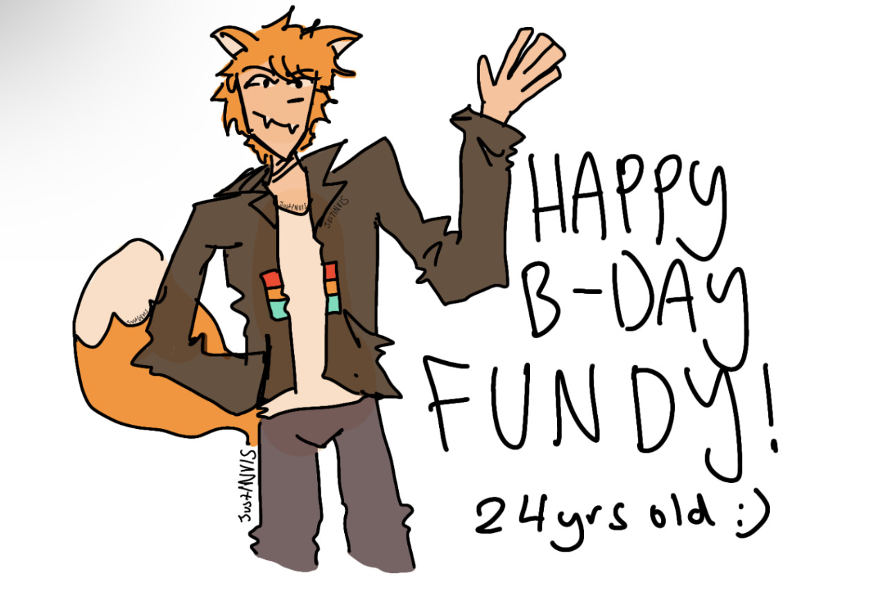 old fanart i did for fundy's previous birthday