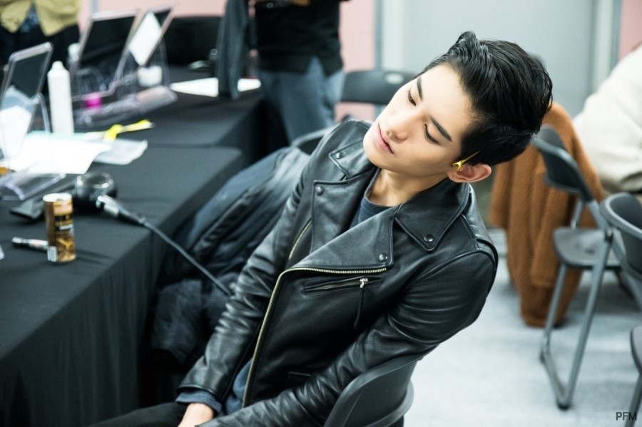koreanmodel:  Kim Taehwan at Leigh Spring 2014 Seoul Fashion Week by PFM