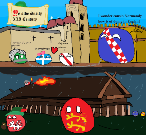 polandballcomics:A tale of two Normans