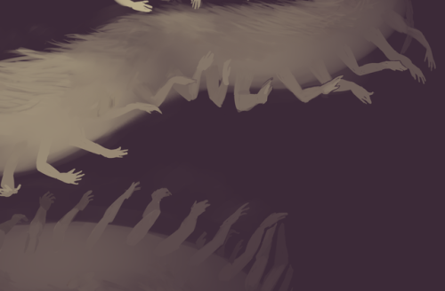 fisheverlasting:celestial Worm: a polychaete of the abyssal plane, made all of light in the darkon h